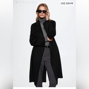 Mango Belt handmade coat